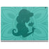 Disney Aladdin Princess Jasmine Silhouette Flower Surface Book 2 13.5in Skin